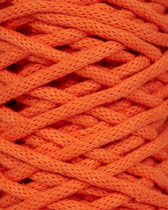 Coton recyclé Nova Vita 12 DMC Crochet tricot macramé -  10 - Orange -  Mercerine