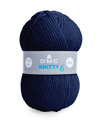 Fil à tricoter knitty 6 DMC - Mercerine