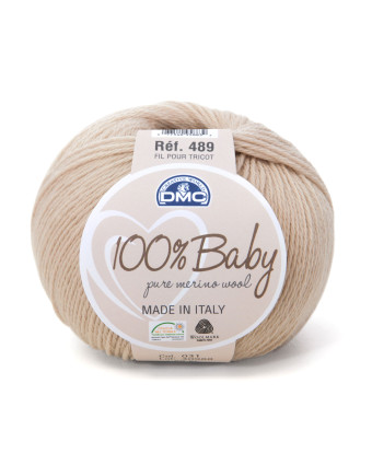 Fil à tricoter 100% Baby Wool DMC - Mercerine