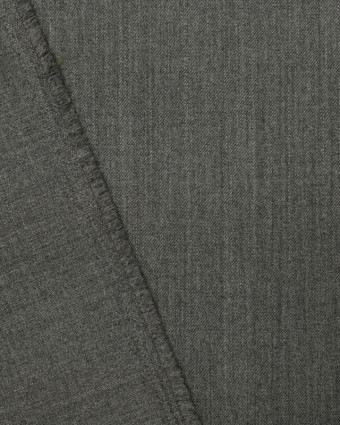 Tissu drap de laine gris pour vestes et costumes - Mercerine