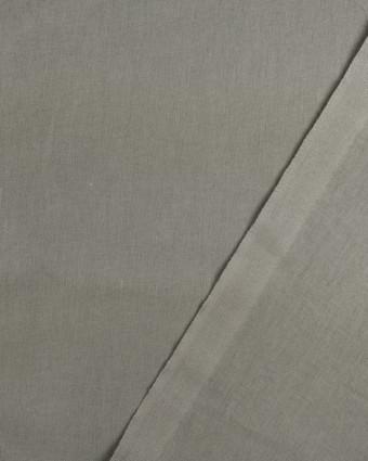 Tissu au mètre : coton gris béton - Mercerine