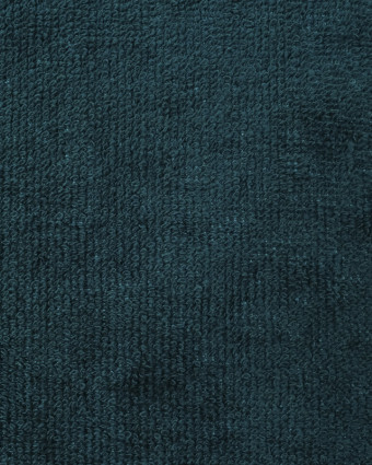 Eponge bambou au mètre : couleur Bleu Pétrole OekoTex - Mercerine