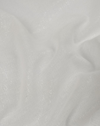 Entoilage thermocollant Oeko-Tex tissé coton blanc 170gr - 10 cm