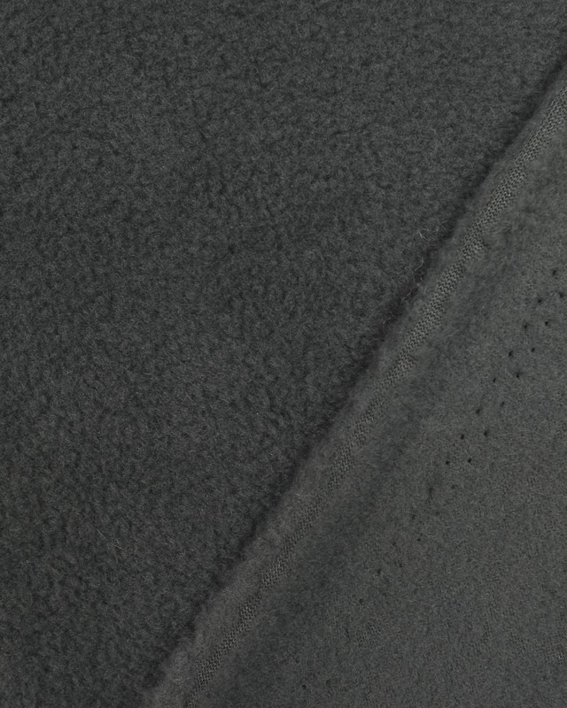 Tissu Polaire petit prix : Gris anthracite - Mercerine