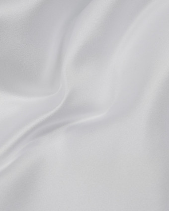 Tissu Satin brillant au mètre blanc chaud Adele