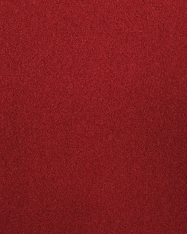 Tissu Drap de laine Rouge - Mercerine