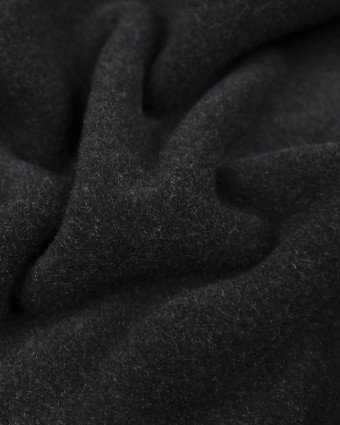 Drap de laine Gris Anthracite - 10cm