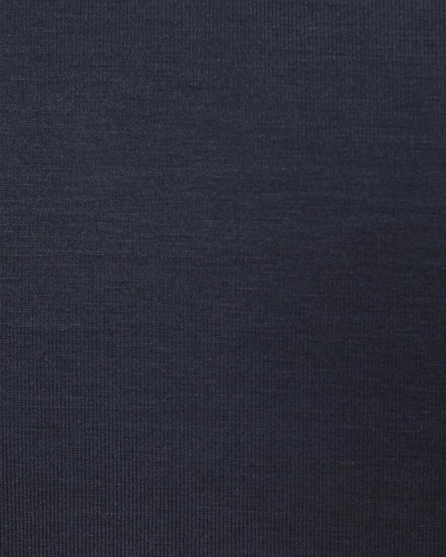 Tissu Jersey bambou Bleu marine foncé- Mercerine