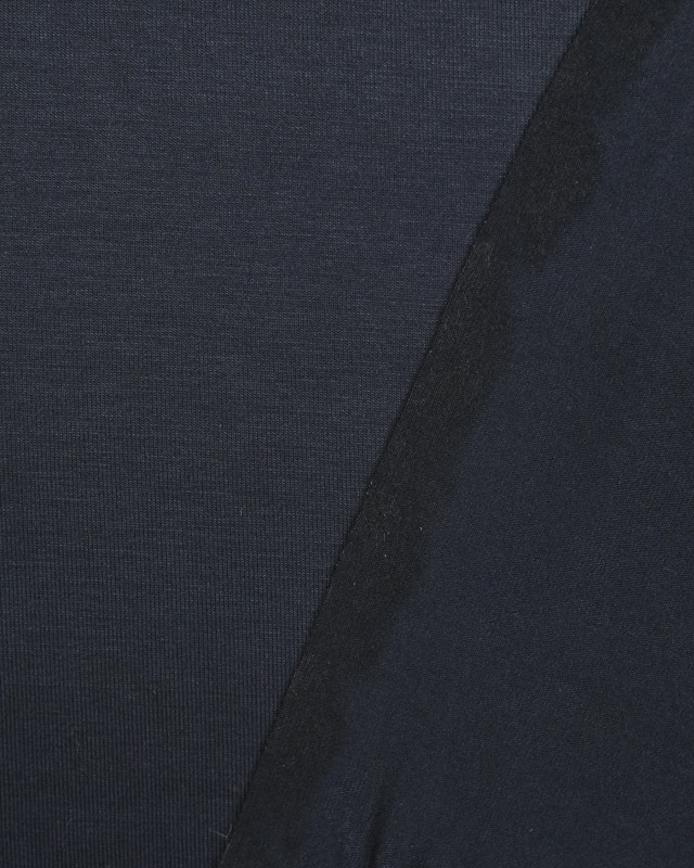 Tissu Jersey bambou Bleu marine foncé- Mercerine