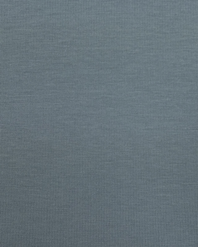 Jersey tissu au mètre : Bio Oekotex bleu gris - Mercerine