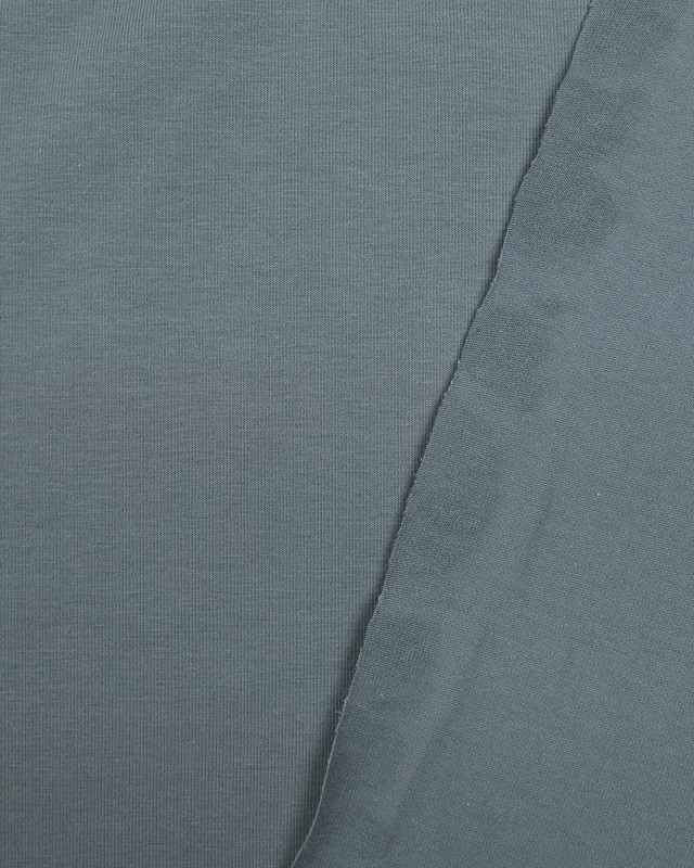 Jersey tissu au mètre : Bio Oekotex bleu gris - Mercerine