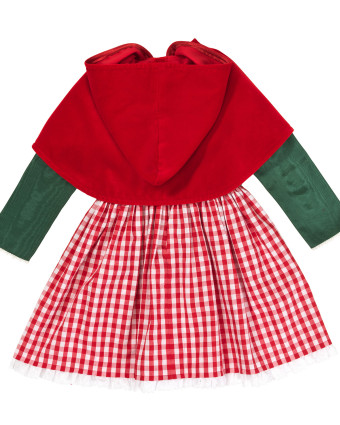 Princesse et chaperon rouge cape et robe : Burda 2356 - Mercerine