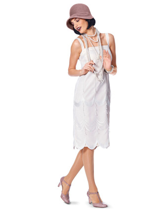 Patron robe charleston : Burda 2376 - Mercerine