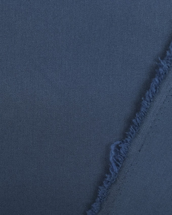 Tissu Jupe Veste Pantalon Prune : gabardine bleu - Mercerine