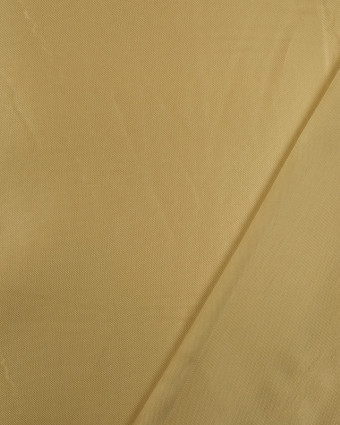 Tissu au mètre : doublure beige foncé mat et fin - Mercerine