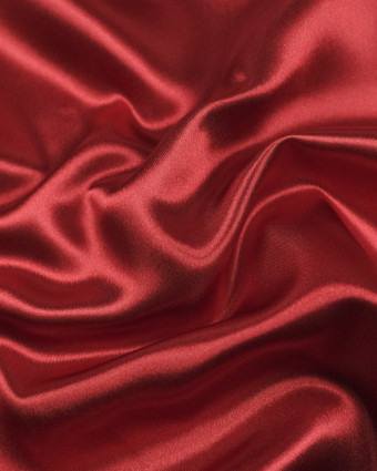 Doublure rouge Satin - par 10cm