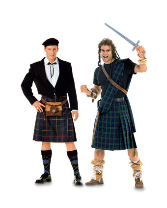 Patron déguisement écossais highlander - Burda 2515