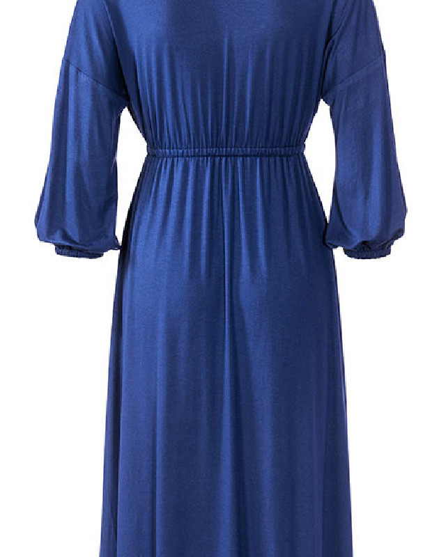 Patron de couture robe jersey col v easy : Burda 6007 - Mercerine