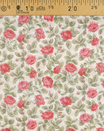 Tissu Liberty twist and Twine A rouge - Mercerine