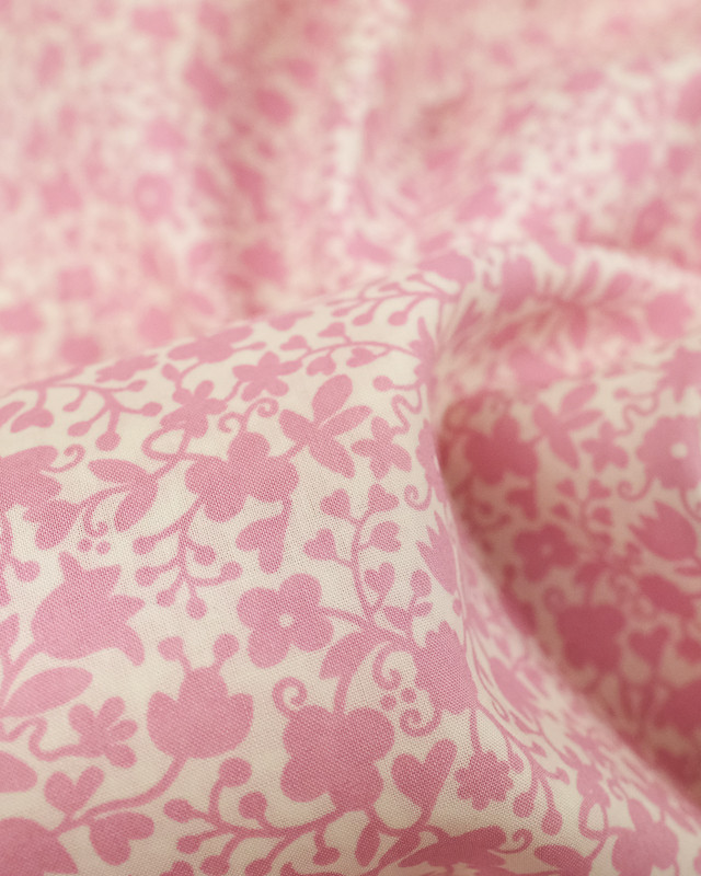 Tissu Liberty rose Floral B - Mercerine