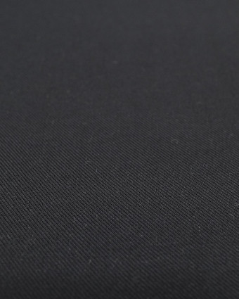 Achat de tissu en ligne : Viscose sergée noir - Mercerine