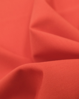 Tissu jupe pantalon rouge Tabata - 10cm