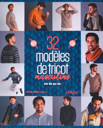 Livre 32 Modeles De Tricot Masculins - Mercerine