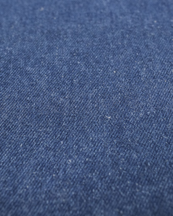  Tissu Jeans bleu indigo - 10cm - Mercerine
