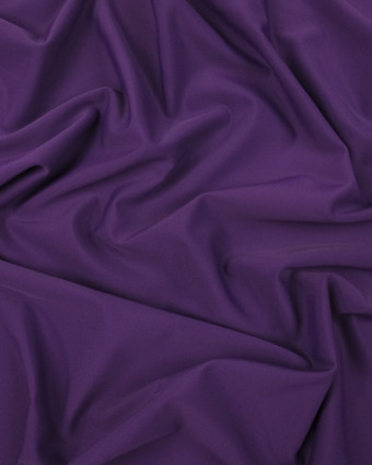 Tissu maillot de bain  uni violet - Mercerine