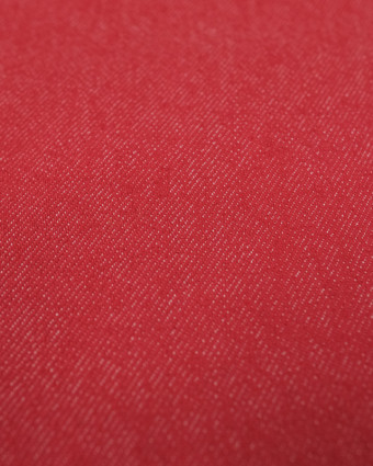 Tissu au mètre Jean Léger Twill Rouge - Mercerine