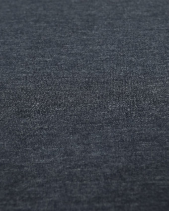 Magasin de tissu : Sweat molleton fin denim chiné - Mercerine