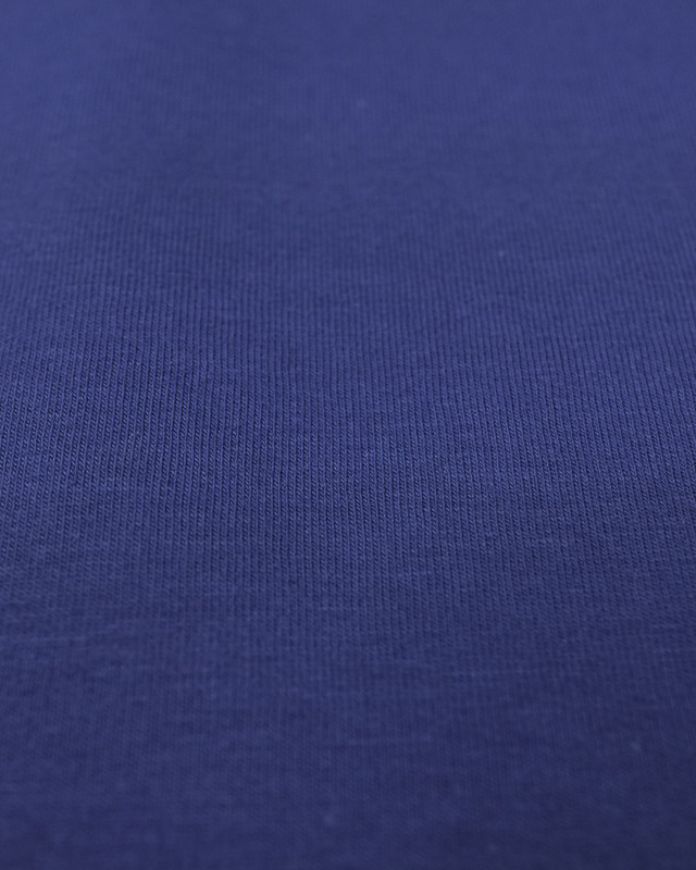 Magasin de tissu : Sweat molleton fin bleu royal - Mercerine