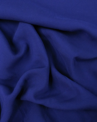 Tissu viscose bleu roi Joanne