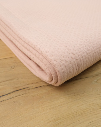  Tissu absorbant Zorb 3D Coton Bio Rose - Mercerine