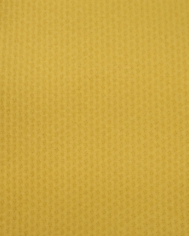 Tissu Zorb 3D Coton Bio ultra absorbant jaune - Mercerine