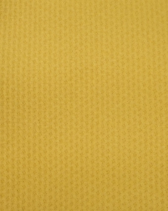 Tissu Zorb 3D Coton Bio ultra absorbant jaune - Mercerine