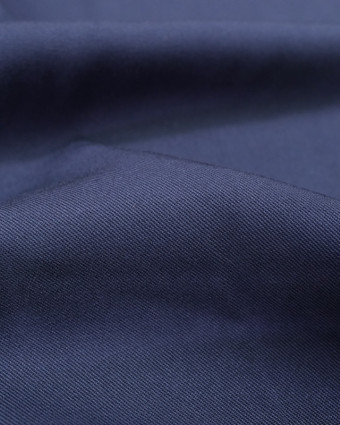 Viscose sergé Gris bleu denim - Mercerine