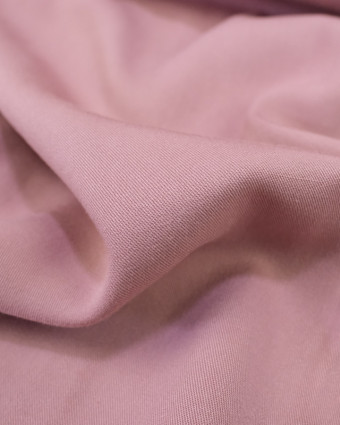 Viscose Rose ancien  sergé Louise - Mercerine