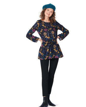 Patron blouse tunique Easy - Burda 5977 - Mercerine
