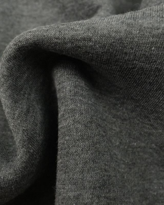 Tissu coton Enduit uni noir - Oeko tex
