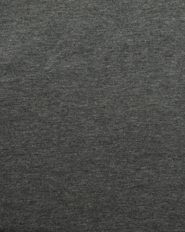 Magasin de tissu : Sweat molleton fin gris chiné - Mercerine