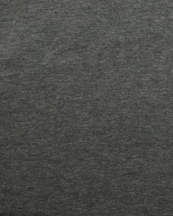 Magasin de tissu : Sweat molleton fin gris chiné - Mercerine