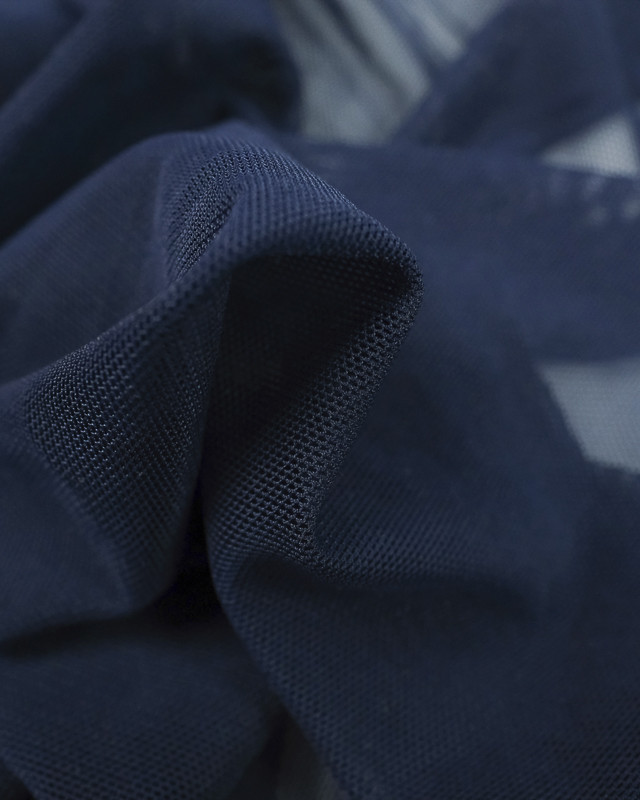 Teinture ideal Textile Tissu vetement Bleu Marine coton lin laine polyamide