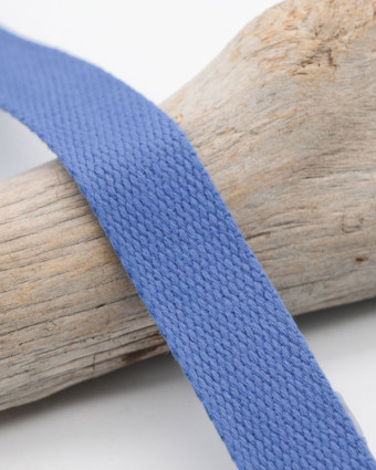Sangle coton bleuet - Mercerine