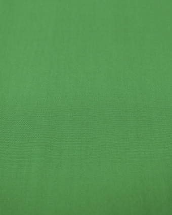 Tissu Popeline Vert Oeko-Tex - Mercerine