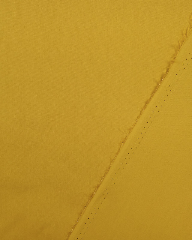 Tissu Popeline Ocre Oeko-Tex - Mercerine