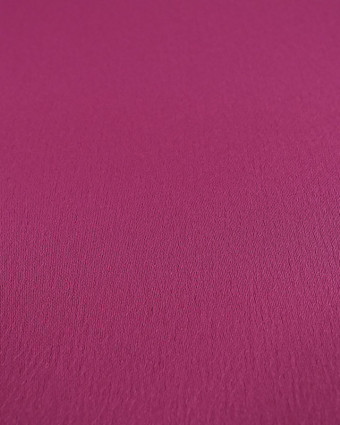 Tissu crêpe envers satin Fuchsia Cristina - Mercerine