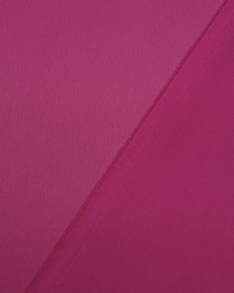 Tissu crêpe envers satin Fuchsia Cristina - Mercerine