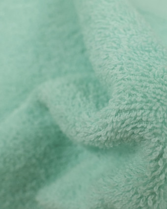 Tissu éponge Hotel coton vert d'eau
