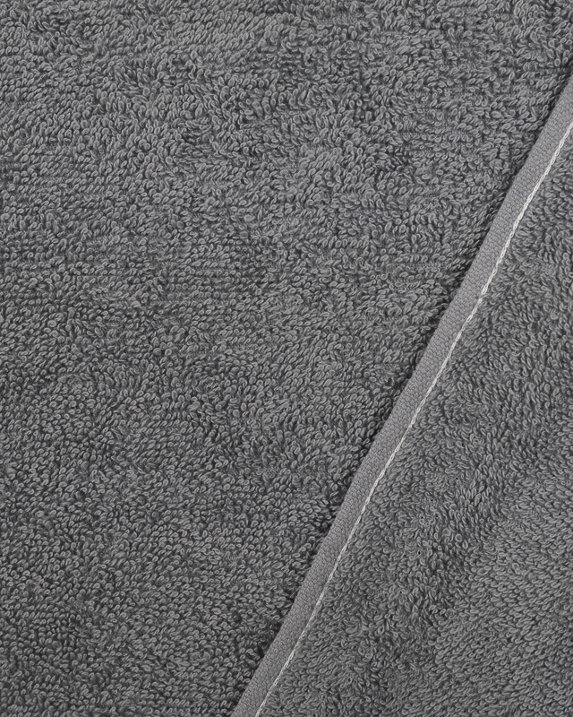 Tissu éponge gris anthracite en coton - Mercerine